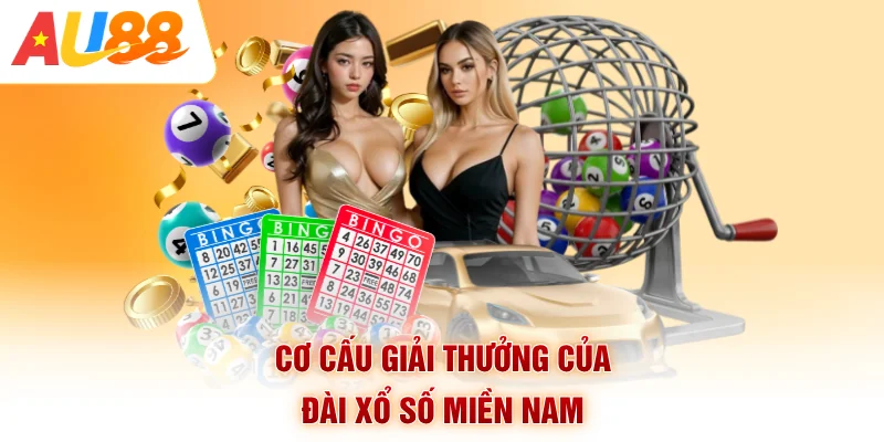 Cơ cấu giải thưởng của đài xổ số miền nam