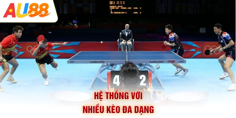 Hệ thống với nhiều kèo đa dạng