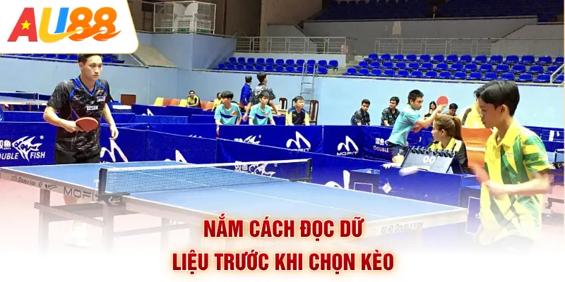 Nắm cách đọc dữ liệu trước khi chọn kèo